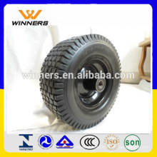 13 Inch 13"X5.00-6 Flat Free PU Foam Wheel